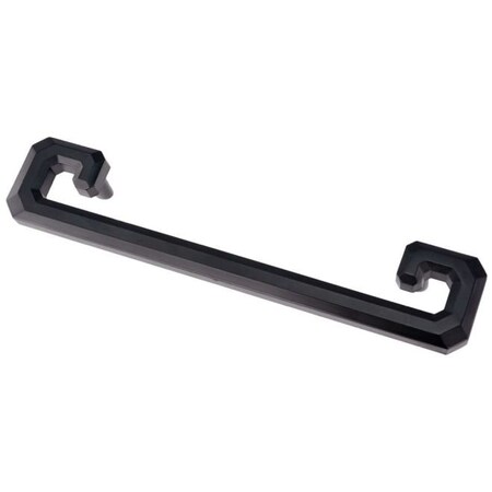 Crown 6-3/10" Center to Center Monaco Cabinet Pull Matte Black Finish CHP96160BK